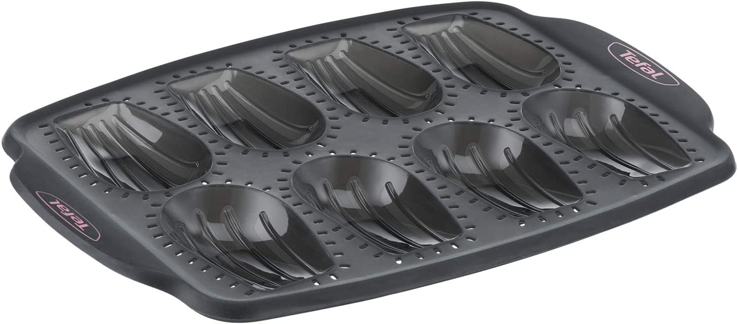 Tefal Crispybake Silicone Mould for 8 madeleines 30 x 29 cm , J4172614